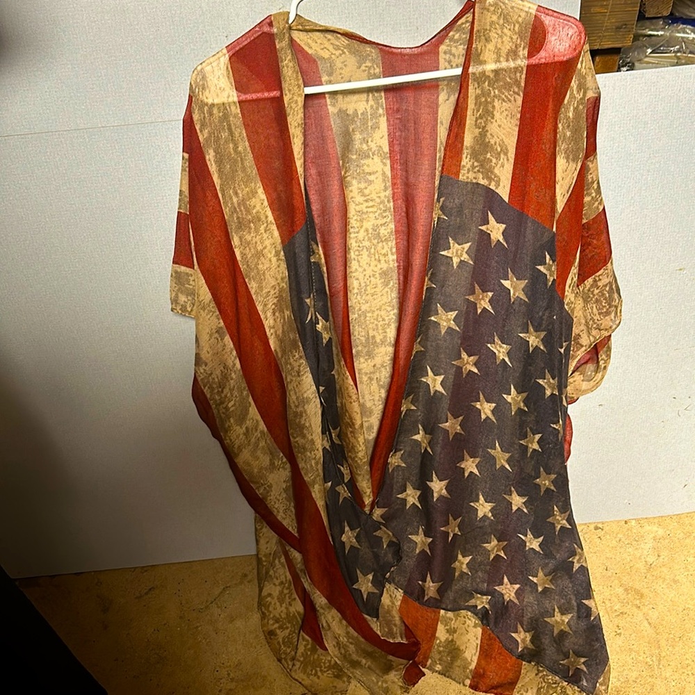 USA Kimono Great for 4th of July